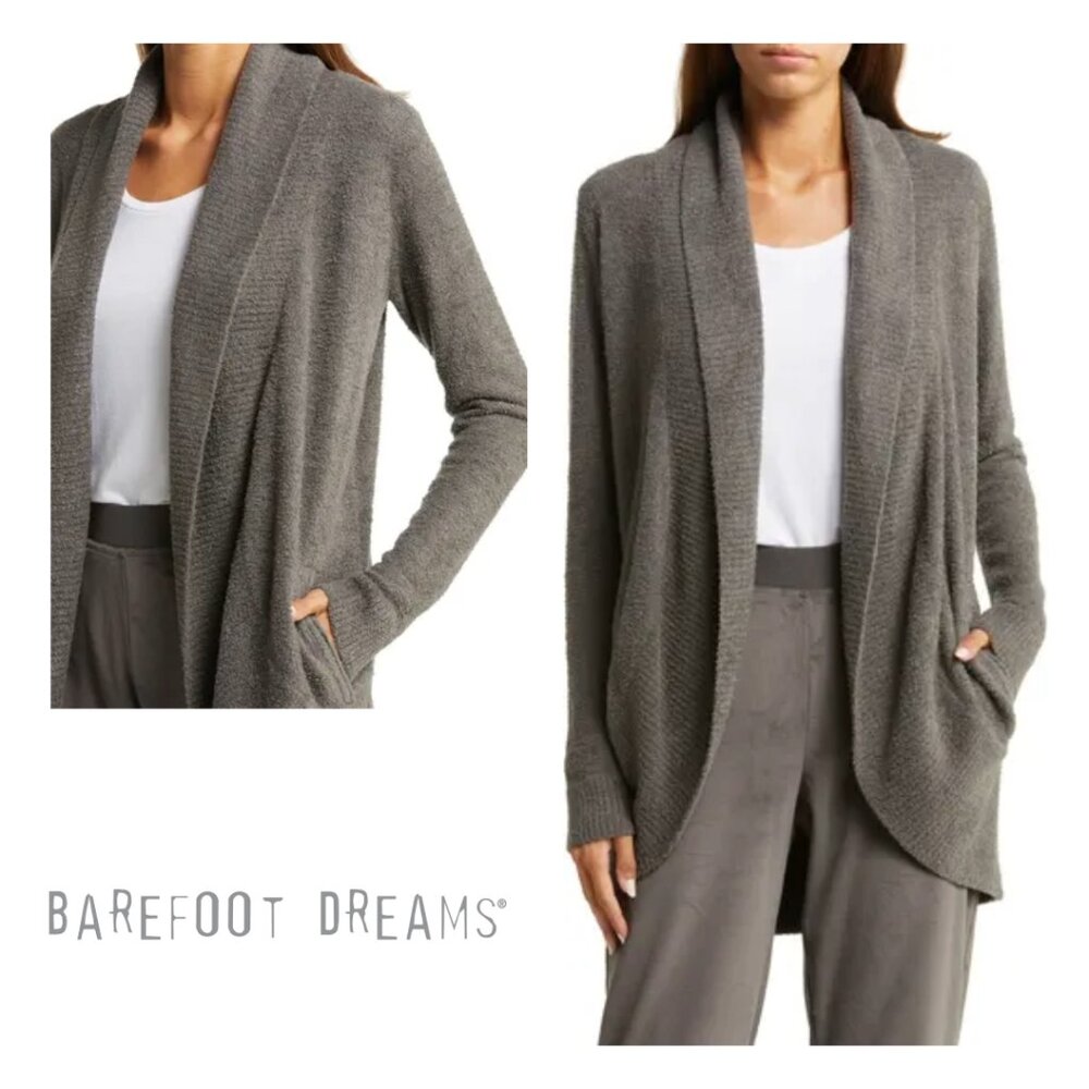 Barefoot Dreams‎ CozyChic Lite Circle Cardi Style 423 Cozy Loungewear Winter